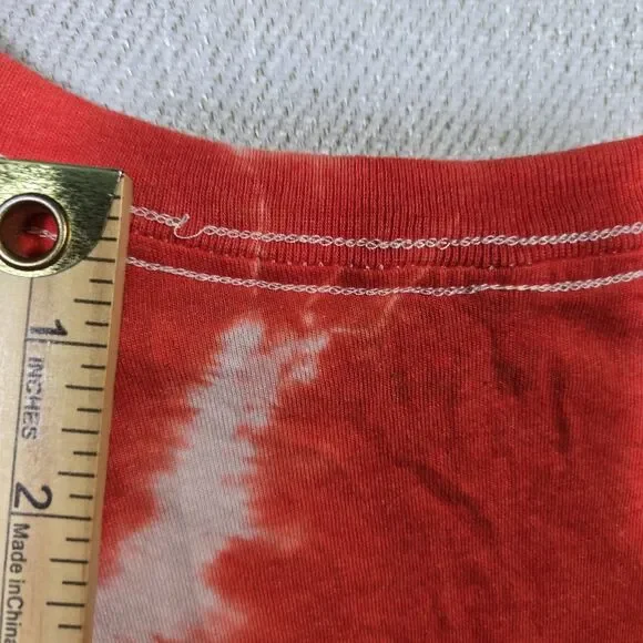 Nickelodeon 90's Rugrats Arnold Stimpy T-Shirt 3XL Cartoon Red Tie Dye - Picture 10 of 11